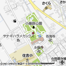 静岡県榛原郡吉田町住吉1575-1周辺の地図