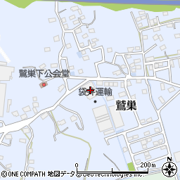 静岡県袋井市鷲巣289周辺の地図