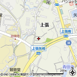 静岡県掛川市上張943周辺の地図