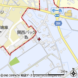 兵庫県加古郡稲美町中一色721周辺の地図