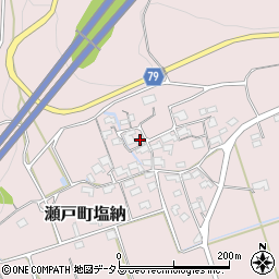 岡山県岡山市東区瀬戸町塩納507周辺の地図