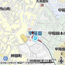 株式会社甲陽園カメラ周辺の地図