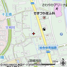 静岡県袋井市久能1881周辺の地図