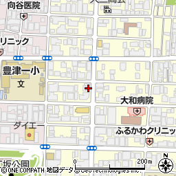 大阪府吹田市垂水町3丁目18-36周辺の地図