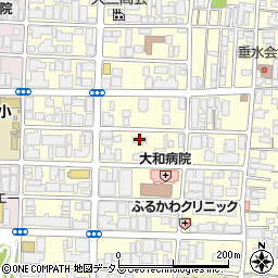 コート江坂垂水町周辺の地図