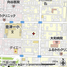 大阪府吹田市垂水町3丁目18-33周辺の地図