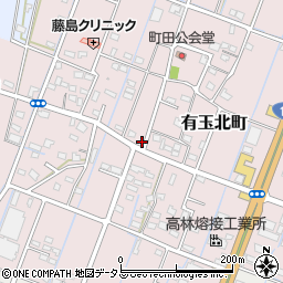 静岡県浜松市中央区有玉北町1968周辺の地図