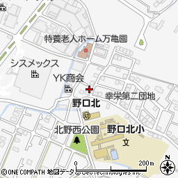 兵庫県加古川市野口町水足94-29周辺の地図