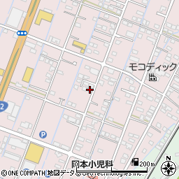 静岡県浜松市中央区有玉北町1689周辺の地図