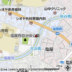 兵庫県赤穂市古浜町1周辺の地図