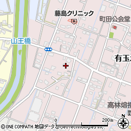静岡県浜松市中央区有玉北町2055周辺の地図
