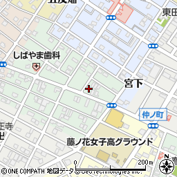 愛知県豊橋市池見町54-3周辺の地図