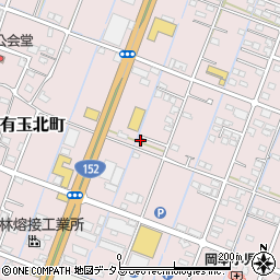 静岡県浜松市中央区有玉北町1776周辺の地図