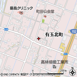 静岡県浜松市中央区有玉北町1863周辺の地図