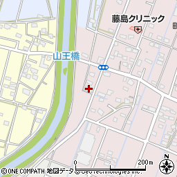 坪井鉄工所工場周辺の地図