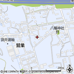 静岡県袋井市鷲巣371周辺の地図