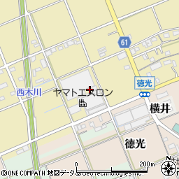 静岡県袋井市延久276周辺の地図