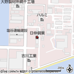 日伸鋼業周辺の地図