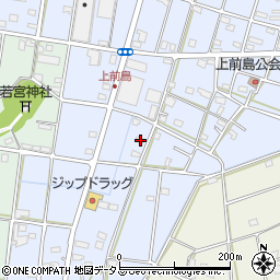 静岡県浜松市中央区大島町340周辺の地図