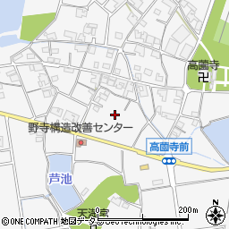 兵庫県加古郡稲美町野寺周辺の地図