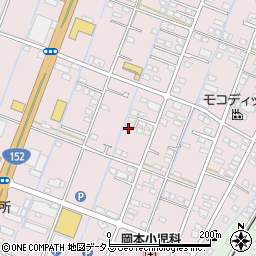 静岡県浜松市中央区有玉北町1687周辺の地図