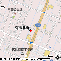 静岡県浜松市中央区有玉北町1832周辺の地図