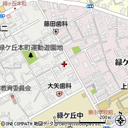 三重県伊賀市緑ケ丘本町4165周辺の地図