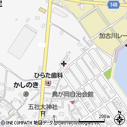 兵庫県加古川市野口町水足57-23周辺の地図