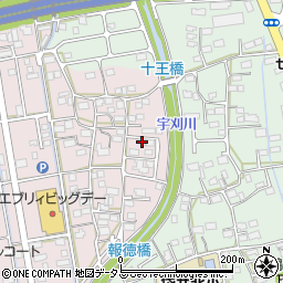 静岡県袋井市堀越1008周辺の地図
