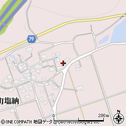 岡山県岡山市東区瀬戸町塩納384周辺の地図