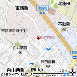 愛知県豊橋市南瓦町81周辺の地図
