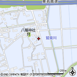 静岡県袋井市鷲巣770周辺の地図