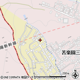 兵庫県西宮市苦楽園四番町21-9周辺の地図