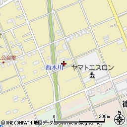 静岡県袋井市延久360-9周辺の地図