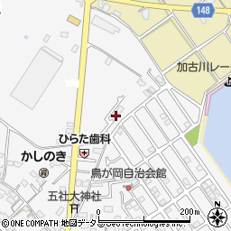 兵庫県加古川市野口町水足57-24周辺の地図