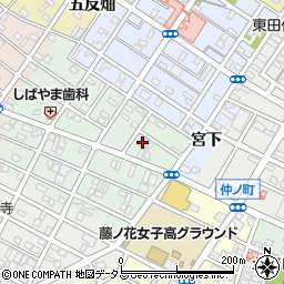 愛知県豊橋市池見町53周辺の地図