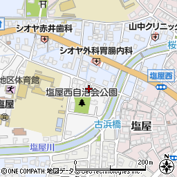 兵庫県赤穂市古浜町19周辺の地図