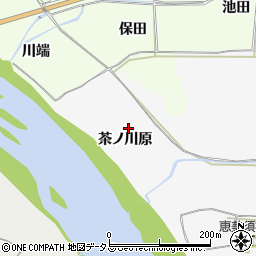 京都府木津川市加茂町河原茶ノ川原周辺の地図