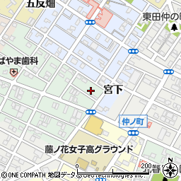 愛知県豊橋市池見町43-1周辺の地図