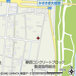 静岡県浜松市中央区豊西町615周辺の地図