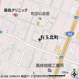 静岡県浜松市中央区有玉北町1865周辺の地図