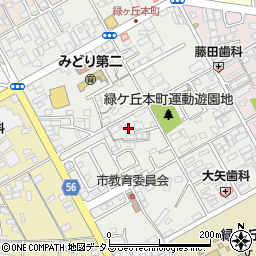 三重県伊賀市緑ケ丘本町1728周辺の地図