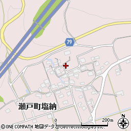 岡山県岡山市東区瀬戸町塩納497周辺の地図