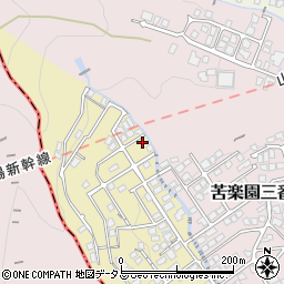 兵庫県西宮市苦楽園四番町21-11周辺の地図