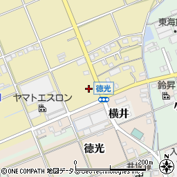 静岡県袋井市延久255周辺の地図