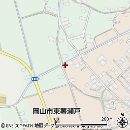 岡山県岡山市東区瀬戸町万富432周辺の地図