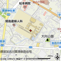兵庫県立加古川東高等学校周辺の地図