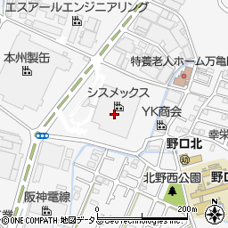 兵庫県加古川市野口町水足262-11周辺の地図