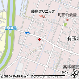 静岡県浜松市中央区有玉北町2053周辺の地図