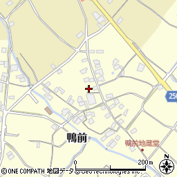 岡山県赤磐市鴨前33周辺の地図